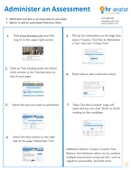 HR Avatar Administer an Assessment One-Pager