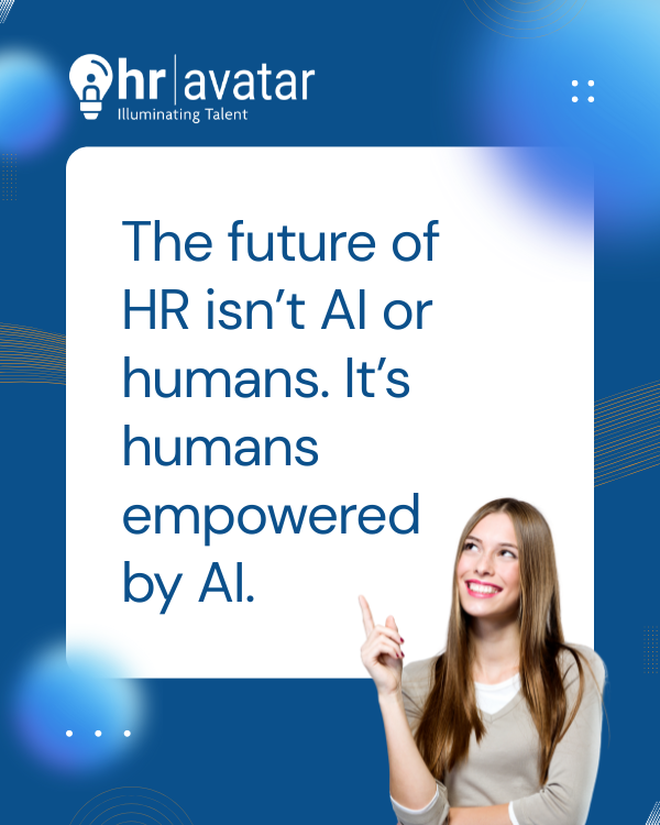 graphic depicting that humans will be empowered by AI