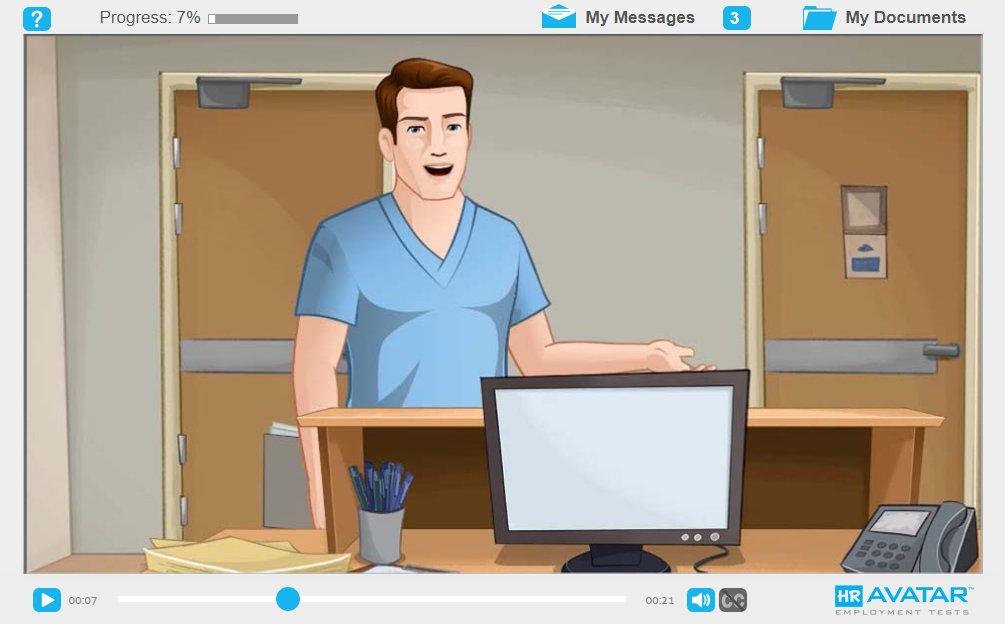 HR Avatar Test - Secretary - Medical (US)